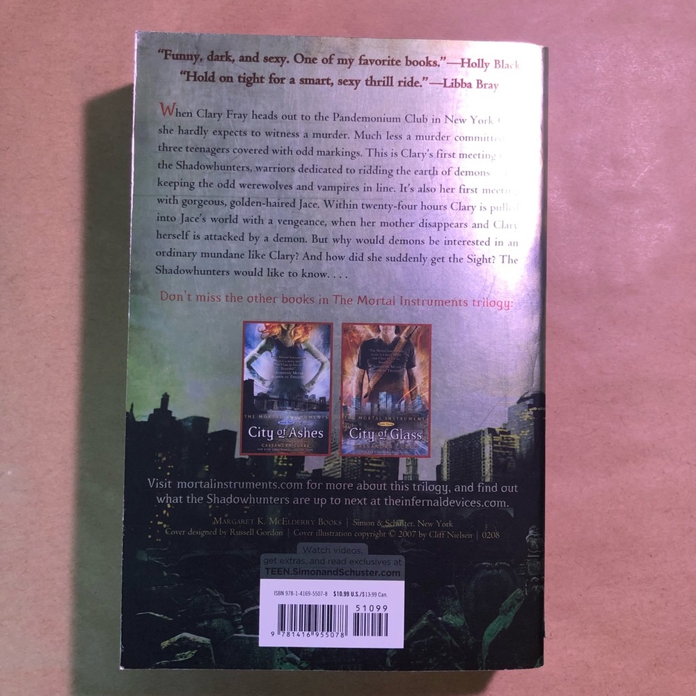 🍑 3 / 20$ 🍑 City of Bones - Picture 3 of 4